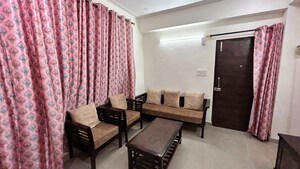 Living Room in 2.5 BHK Apartment at Eureka Diya Green City, Raj Nagar Extension – for Rent