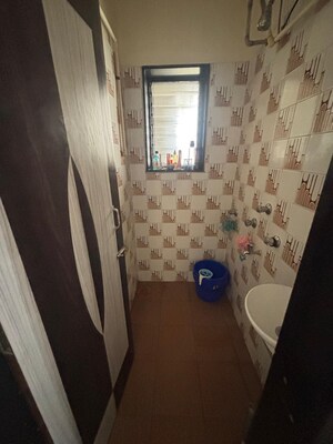 Bathroom in 1 BHK Apartment at Vishal Nagar CHS Malad, Malad West – for Sale