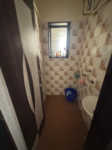 Bathroom in 1 BHK Apartment at Vishal Nagar CHS Malad, Malad West – for Sale