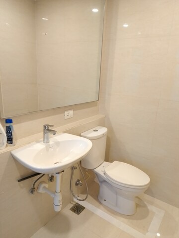 Bathroom in 1 BHK Apartment at Hiranandani Fortune City, New Panvel – for Rent