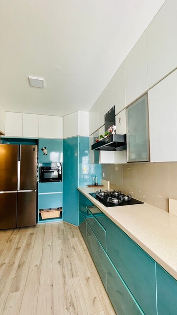 Kitchen in 2 BHK Apartment at Prestige Lakeside Habitat, Varthur – for Sale
