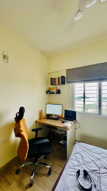 Living Room in 2 BHK Apartment at Prestige Lakeside Habitat, Varthur – for Sale