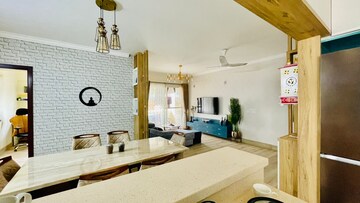 Living Room in 2 BHK Apartment at Prestige Lakeside Habitat, Varthur – for Sale