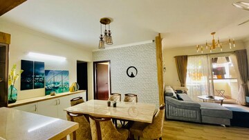 Living Room in 2 BHK Apartment at Prestige Lakeside Habitat, Varthur – for Sale