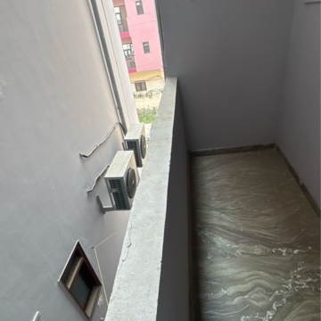 Bathroom in 1 BHK Builder Floor at Chattarpur – for Rent