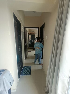 Building Lobby in 1 BHK Apartment at Sahajanand Athena, Goregaon West – for Rent