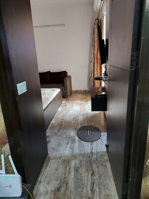 Living Room in 3 BHK Apartment at Landcraft Golflink Villas, Pandav Nagar – for Rent