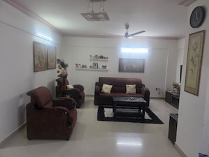 Living Room in 3 BHK Apartment at Puravankara Purva Fairmont, Hsr Layout – for Rent