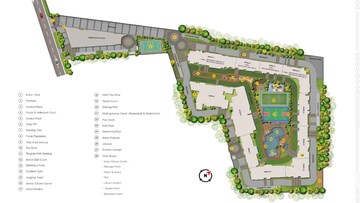 Master Plan in 4 BHK Apartment at K Raheja Vivarea Bangalore, Koramangala – for Sale