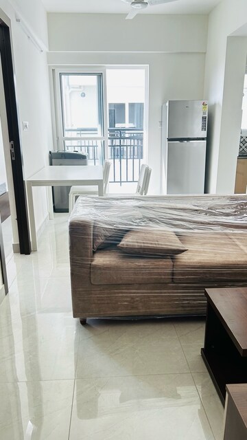 Living Room in 2 BHK Apartment at Sowparnika Ashiyana, Samethanahalli – for Rent