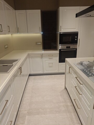 Kitchen in 5 BHK Builder Floor at Ansal Sushant Lok I, Sector 43 – for Sale