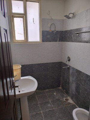 Bathroom in 3 BHK Builder Floor at Prem Satyam Swastik Apartment, Patiala Road – for Sale
