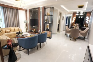 Living Room in 3 BHK Apartment at Urban The Zirk, Nabha – for Sale