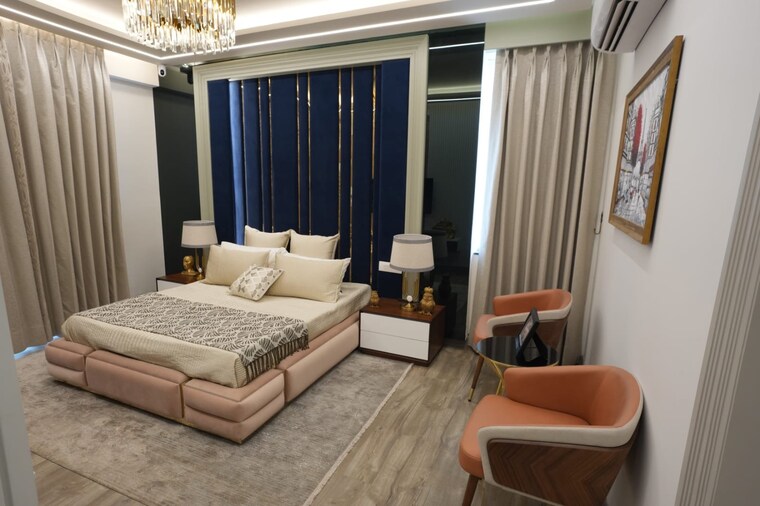 Living Room, urban-the-zirk 3 Bedroom 1750 Sq.Ft. Apartment In Nabha Zirakpur 9437365