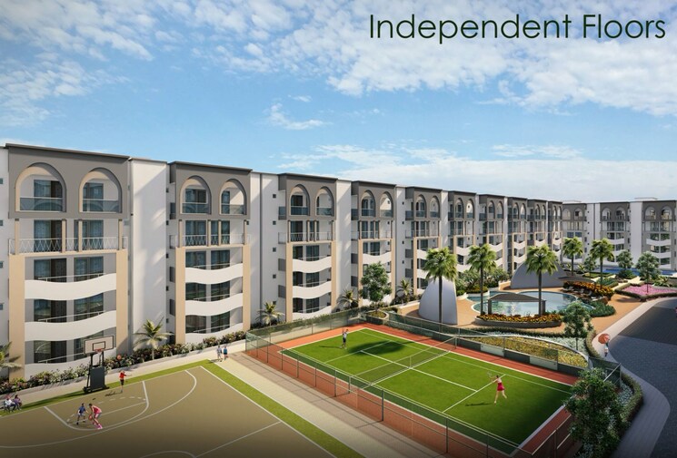 Exterior View, sector 22a yamuna expressway 3 Bedroom 2100 Sq.Ft. Builder Floor In Sector 22a Yamuna Expressway Greater Noida 9437711