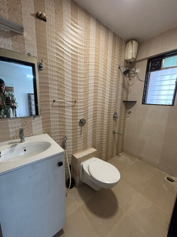 Bathroom in 3 BHK Apartment at Om Jeevandeep CHS, Chembur – for Rent
