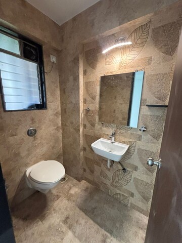 Bathroom in 3 BHK Apartment at Om Jeevandeep CHS, Chembur – for Rent