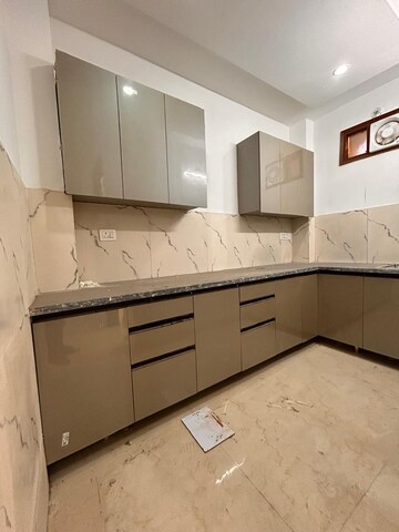 Kitchen in 2 BHK Builder Floor at Palm Residency Chhatarpur, Chattarpur – for Rent