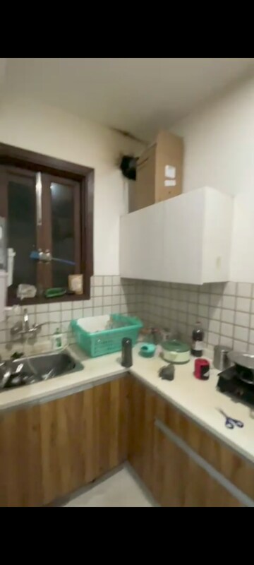 Kitchen in 2 BHK Builder Floor at Chattarpur – for Rent