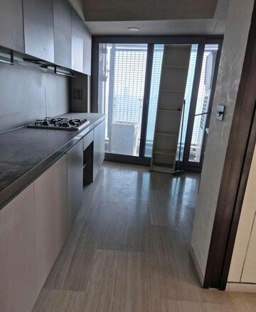 Balcony in 3 BHK Apartment at Lodha World Crest, Worli – for Rent