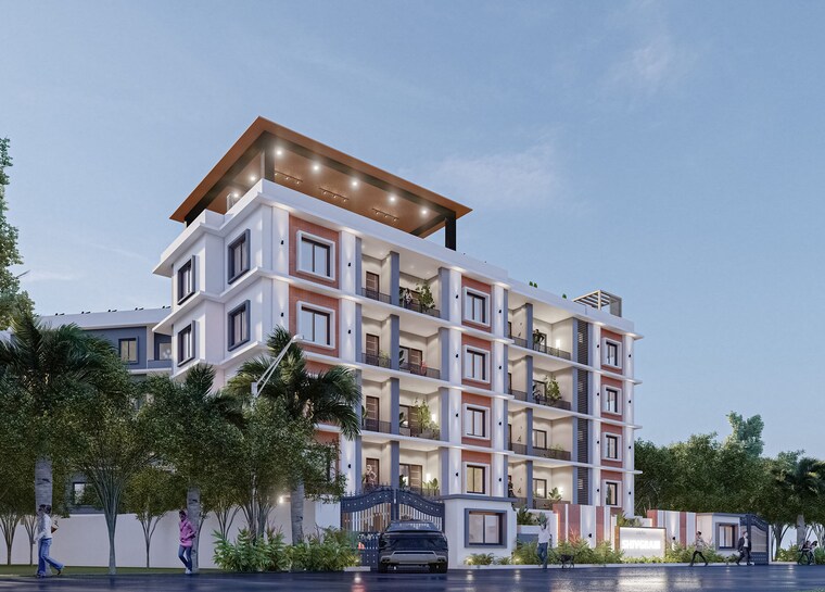 Exterior View, kalarahanga 3 Bedroom 1552 Sq.Ft. Apartment In Kalarahanga Bhubaneswar 9437962