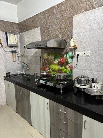 Kitchen in 2 BHK Apartment at Saurabh Avenue Apartment, Kharghar – for Rent