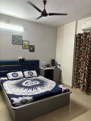 Bedroom in 2 BHK Apartment at Saurabh Avenue Apartment, Kharghar – for Rent