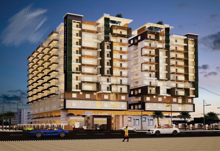 Exterior View, endeco-ts-heights 3 Bedroom 1830 Sq.Ft. Apartment In Moti Nagar Hyderabad 9438193