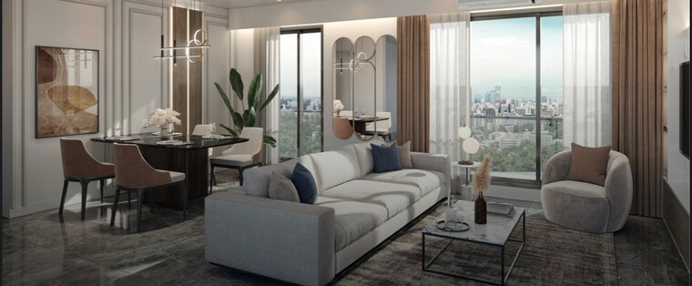 Living Room, techno-aakasa-shivaji-park 3 Bedroom 1150 Sq.Ft. Apartment In Mahim Mumbai 9438091