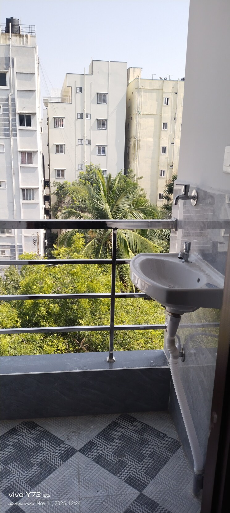 Balcony, madhapur 1 Bedroom 550 Sq.Ft. Independent House In Madhapur Hyderabad 9438316