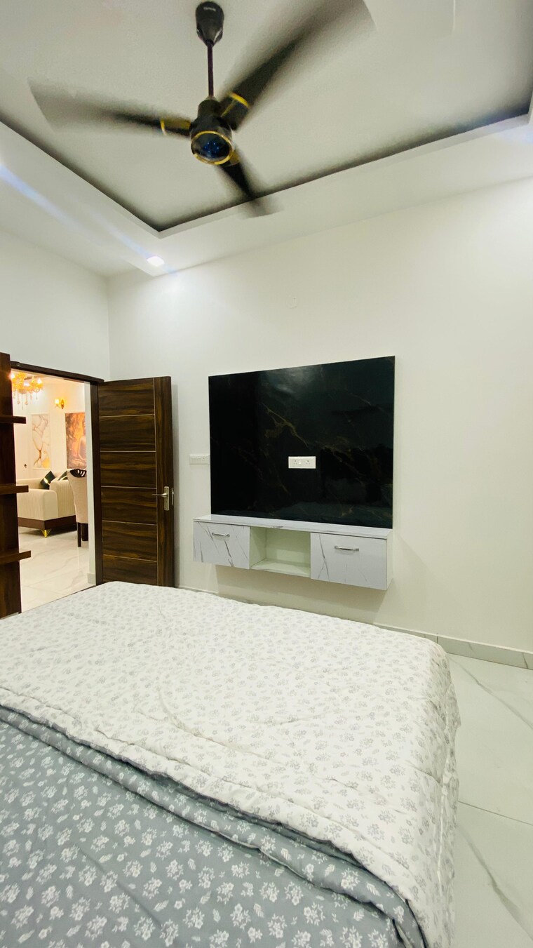 Bedroom, kharar mohali road 3 Bedroom 122 Sq.Ft. Apartment In Kharar Mohali Road Kharar 9438418