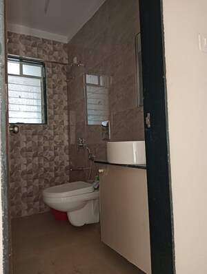 Bathroom in 3 BHK Apartment at Mahavir Square, Manpada – for Sale