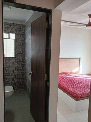 Bathroom in 3 BHK Apartment at Mahavir Square, Manpada – for Sale