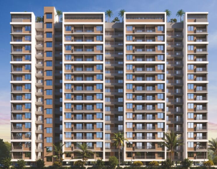 Exterior View, moshi 2 Bedroom 728 Sq.Ft. Apartment In Moshi Pune 9438499