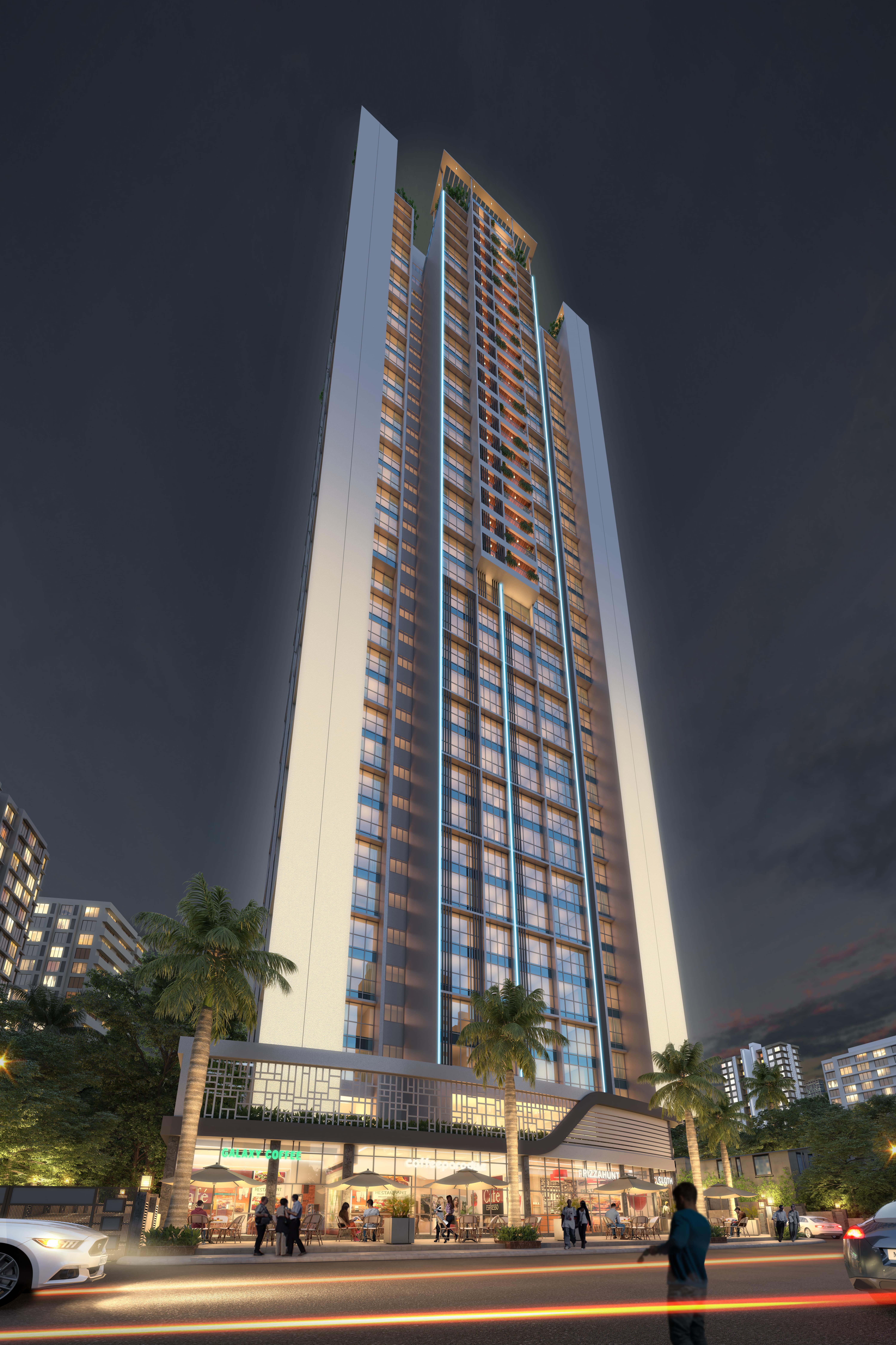 2 BHK + Pooja Room 635 Sq.Ft. Apartment in Level The Residences