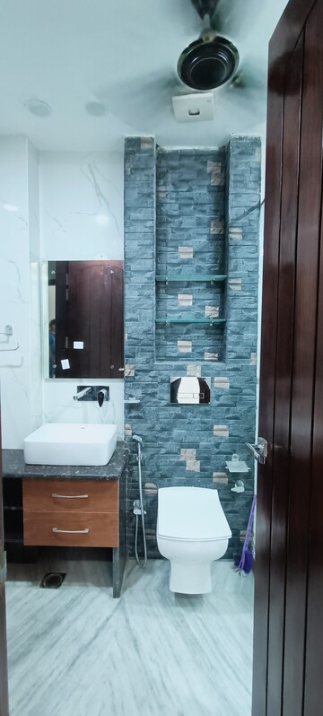 Bathroom in 4 BHK Builder Floor at Chattarpur – for Sale