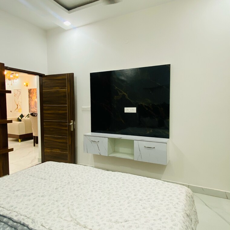 Bedroom, kharar mohali road 2 Bedroom 990 Sq.Ft. Apartment In Kharar Mohali Road Kharar 9438543
