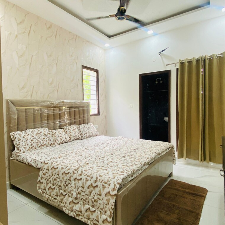Bedroom, kharar mohali road 2 Bedroom 990 Sq.Ft. Apartment In Kharar Mohali Road Kharar 9438543