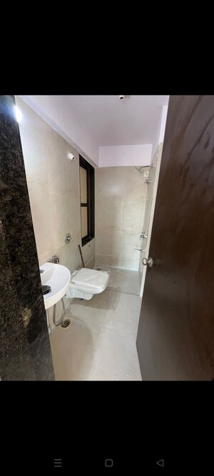Bathroom in 1 BHK Apartment at Conwood Astoria, Goregaon East – for Rent