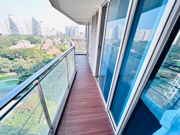 Balcony in 3 BHK Apartment at Amanora Gateway Towers, Hadapsar – for Rent