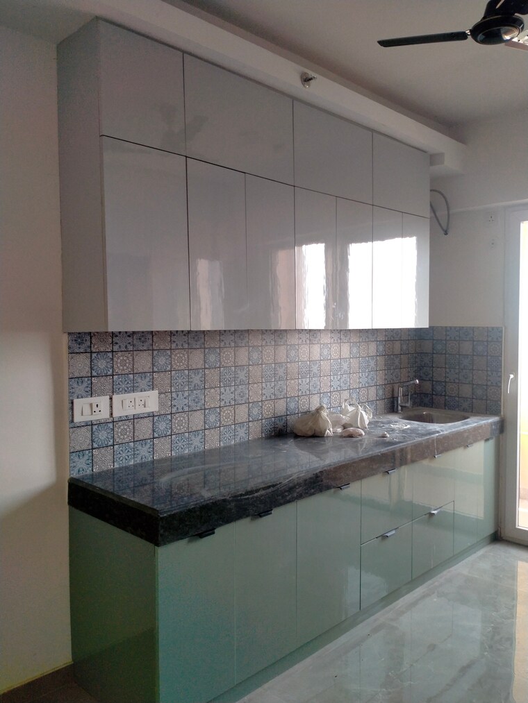 Kitchen, tulip-yellow 3 Bedroom 1704 Sq.Ft. Apartment In Sector 69 Gurgaon 9438619