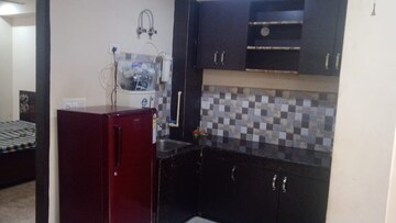 Kitchen in 1 BHK Builder Floor at RWA Residential Society, Sector 40 – for Rent