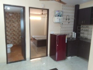 Living Room in 1 BHK Builder Floor at RWA Residential Society, Sector 40 – for Rent