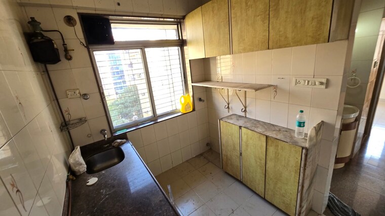 Kitchen, vasant-sagar 1 Bedroom 575 Sq.Ft. Apartment In Kandivali East Mumbai 9438617