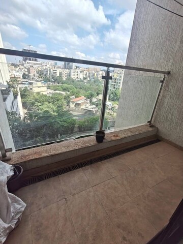 Balcony in 2 BHK Apartment at Duville Riverdale Heights, Kharadi – for Rent