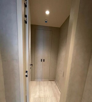 Building Lobby in 4 BHK Apartment at Lodha The World Towers World One Tier 2, Worli – for Rent