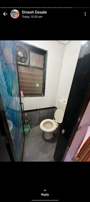 Bathroom in 2 BHK Apartment at Gajraj CHS Kopri, Kopri – for Rent