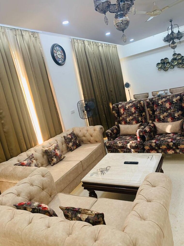 Living Room, emaar-emerald-floors-premier 4 Bedroom 2000 Sq.Ft. Apartment In Sector 65 Gurgaon 9439055