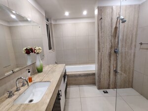 Bathroom in 4 BHK Apartment at Emaar Emerald Floors Premier, Sector 65 – for Rent