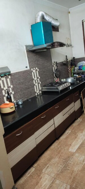 Kitchen in 3 BHK Builder Floor at Dhakoli – for Sale